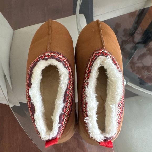 * 
Womens Platform Slippers, Suede Ankle size 10 - Picture 3 of 5